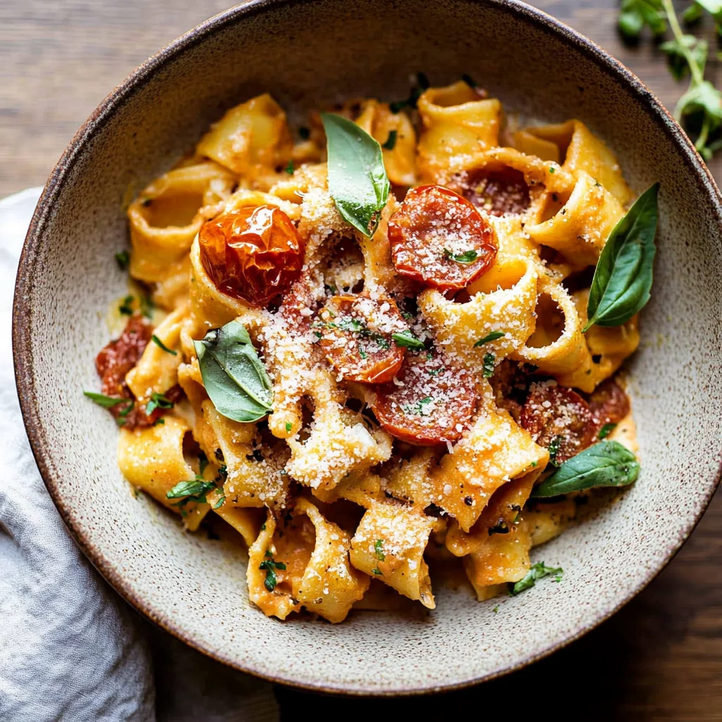 Roasted Tomato Ricotta Pasta: A Creamy Delight Recipe