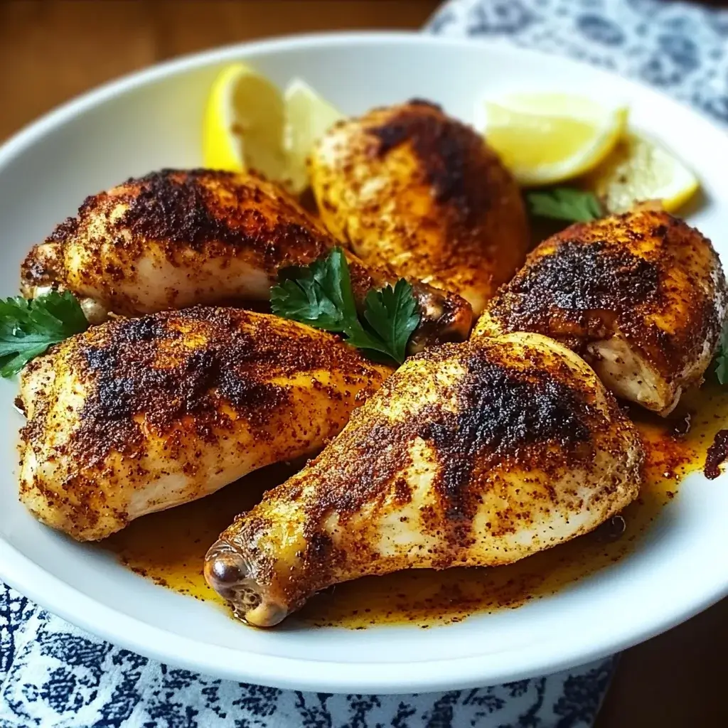 Aromatic Oven-Roasted Chicken with Warm Spice Blend delights!