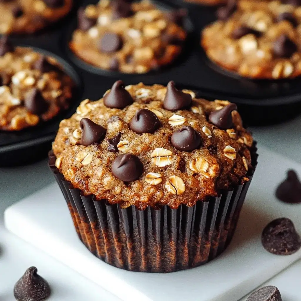 Chocolate Chip Oatmeal Muffins: A Delicious, Healthy Treat!