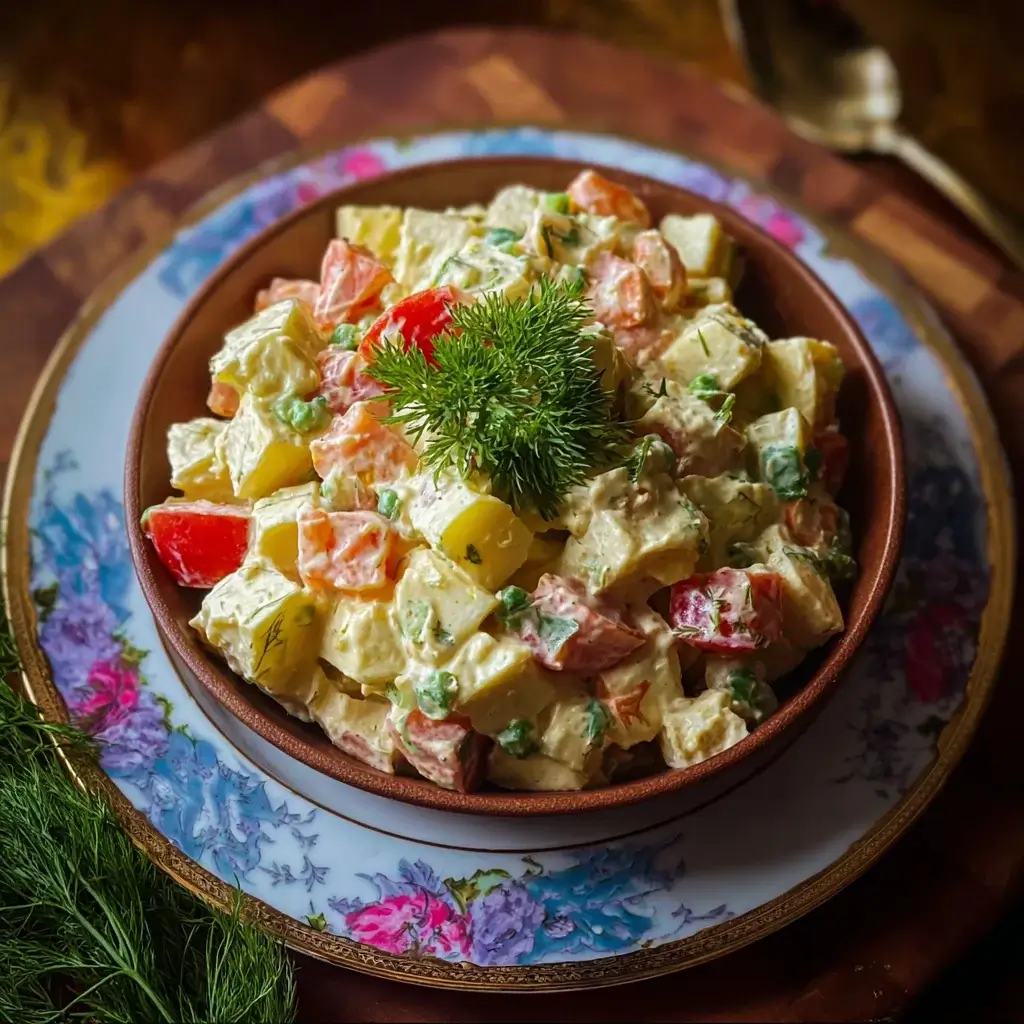 Classic Russian Olivier Salad: A Delightful Recipe to Try!