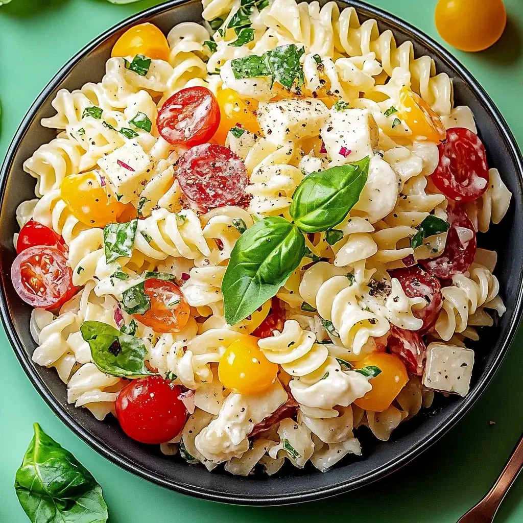 Creamy Club Sandwich Pasta Salad is a must-try recipe!