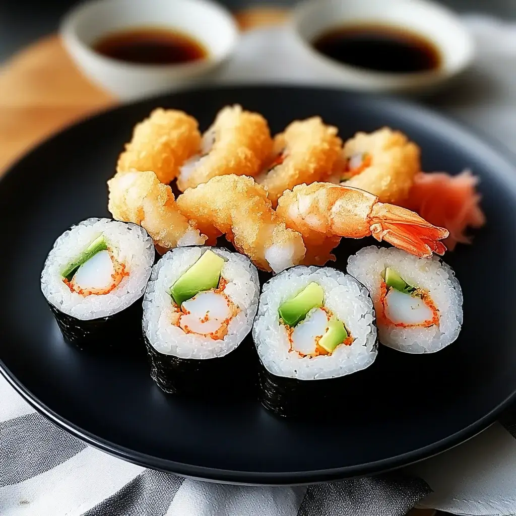 Crispy Tempura Shrimp Sushi Roll: Discover This Easy Recipe!