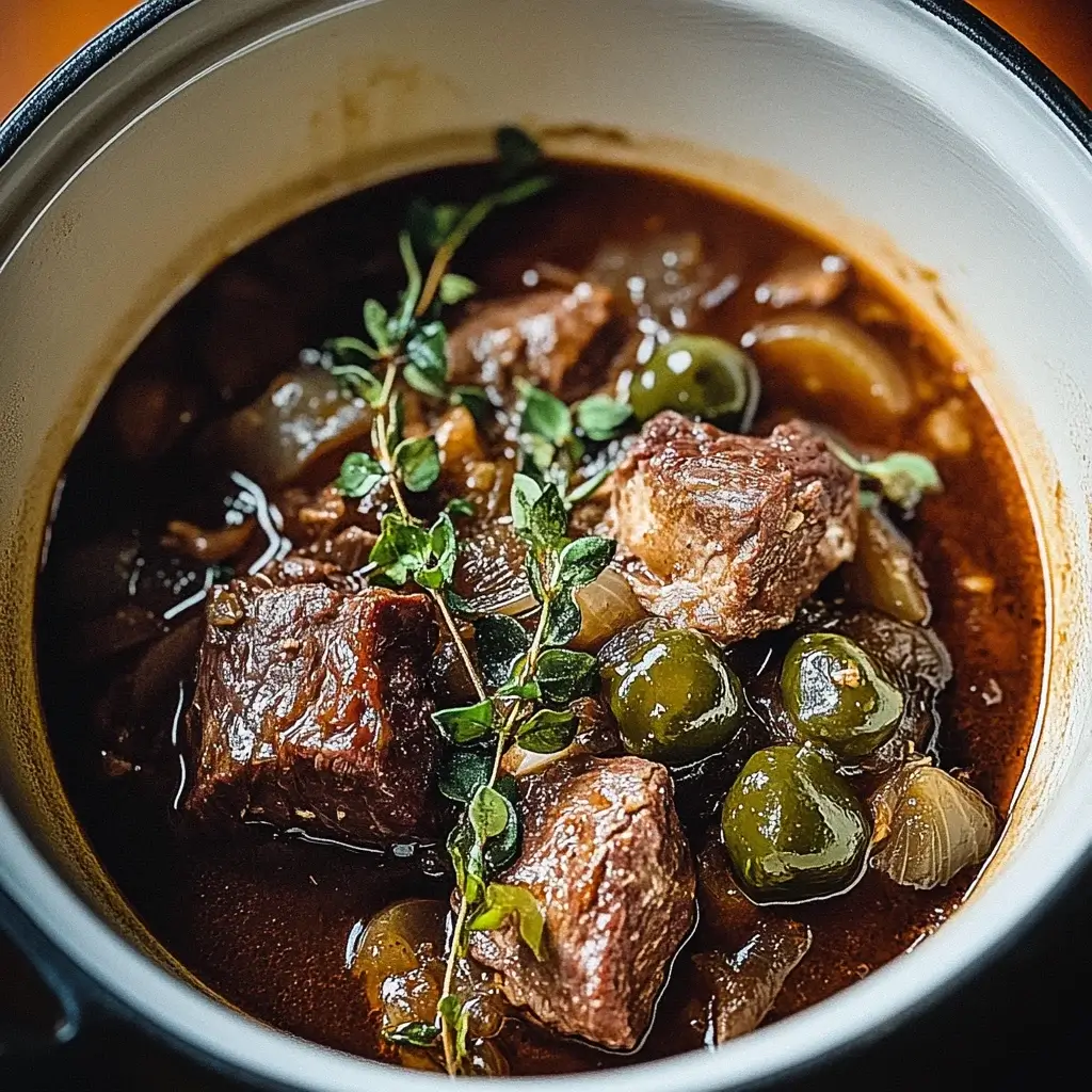 Hearty Belgian-Style Slow-Cooked Beef Stew Recipe Unveiled!