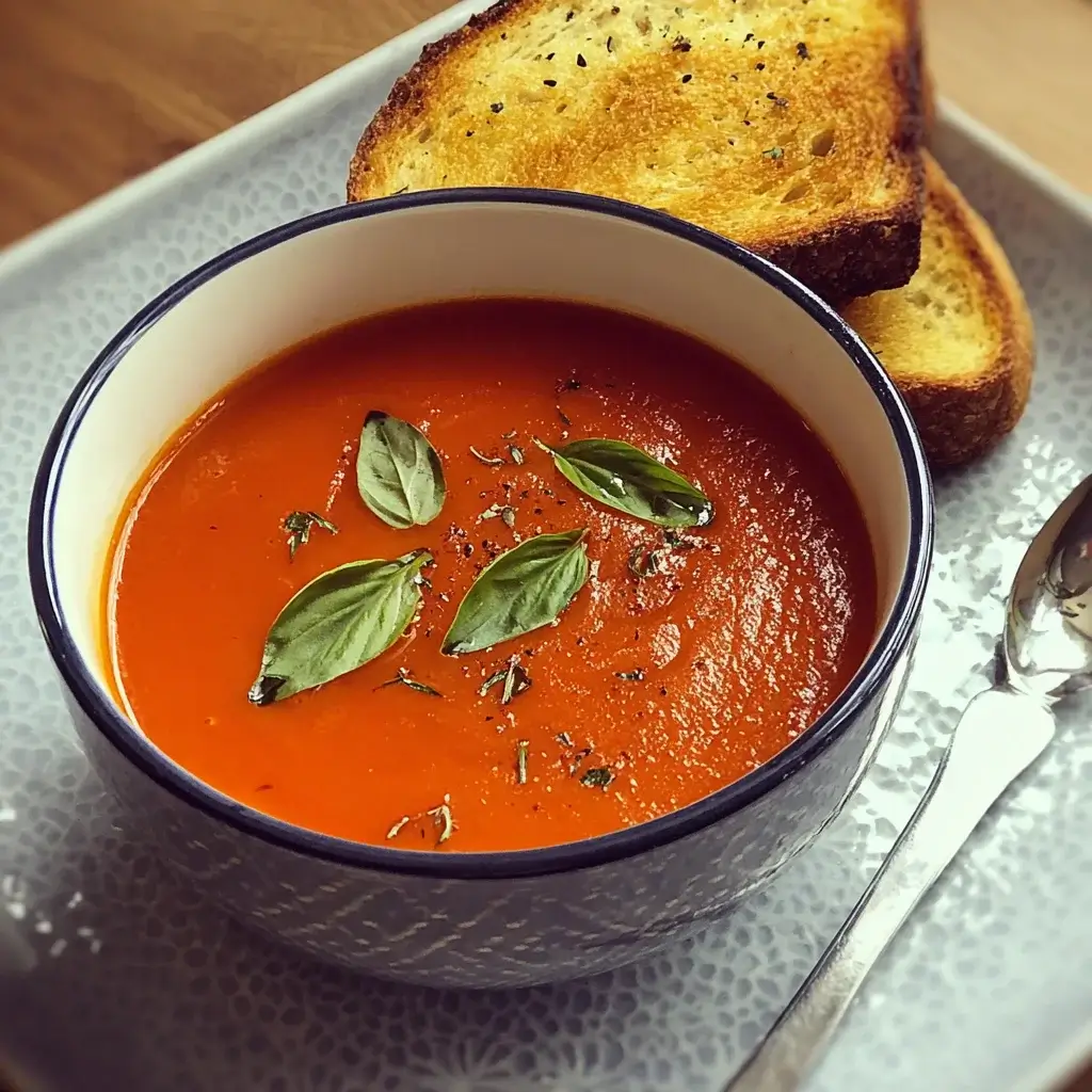 Hearty Tomato Basil Soup: A Comforting Recipe Unveiled!