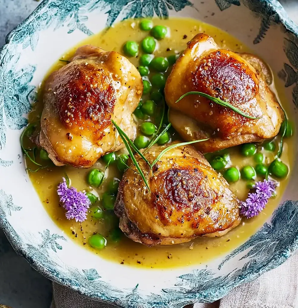 Honey Mustard Glazed Slow Cooker Chicken Thighs delightfully transform dinner!