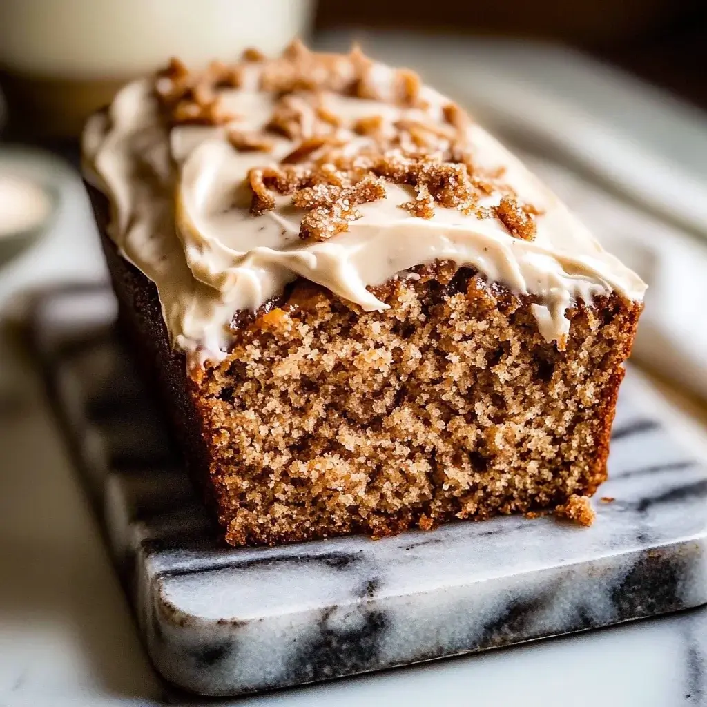 Moist Carrot Cake Banana Bread with Cinnamon Cream Cheese Frosting made easy!