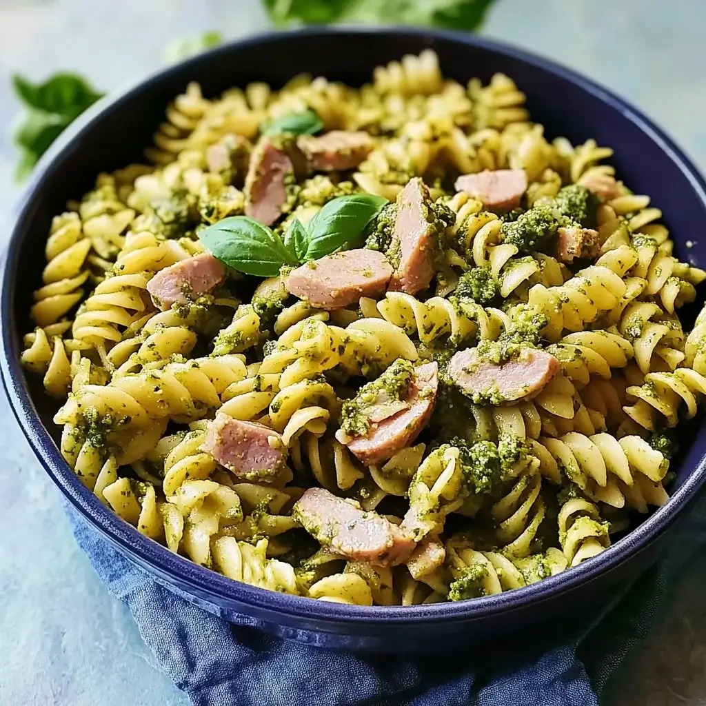 Quick Tuna Pesto Pasta Toss: A Flavorful Meal You’ll Love!