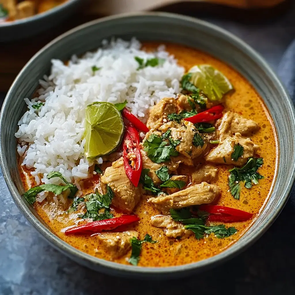 Rich and Creamy Thai Panang Chicken Curry Recipe Made Easy