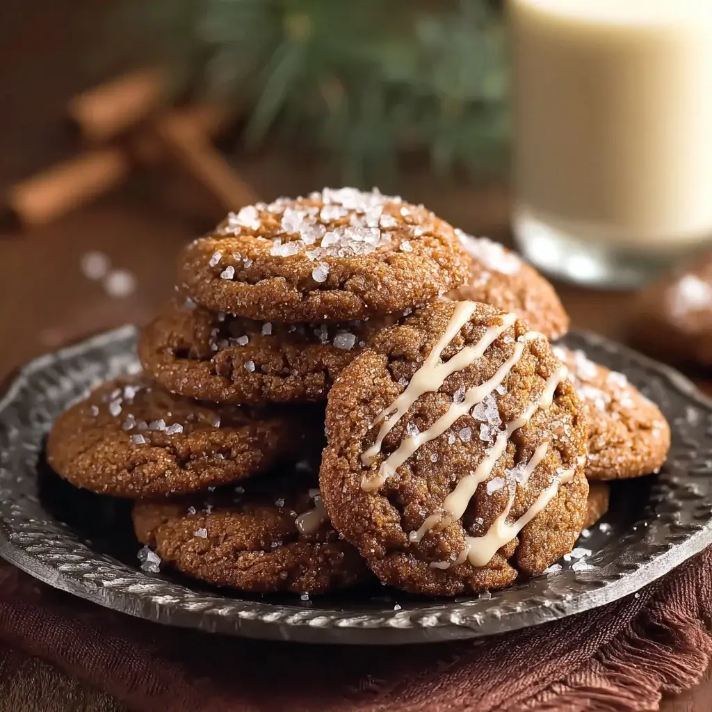 Spiced Gingerbread Bliss Cookies: Delight in Every Bite!