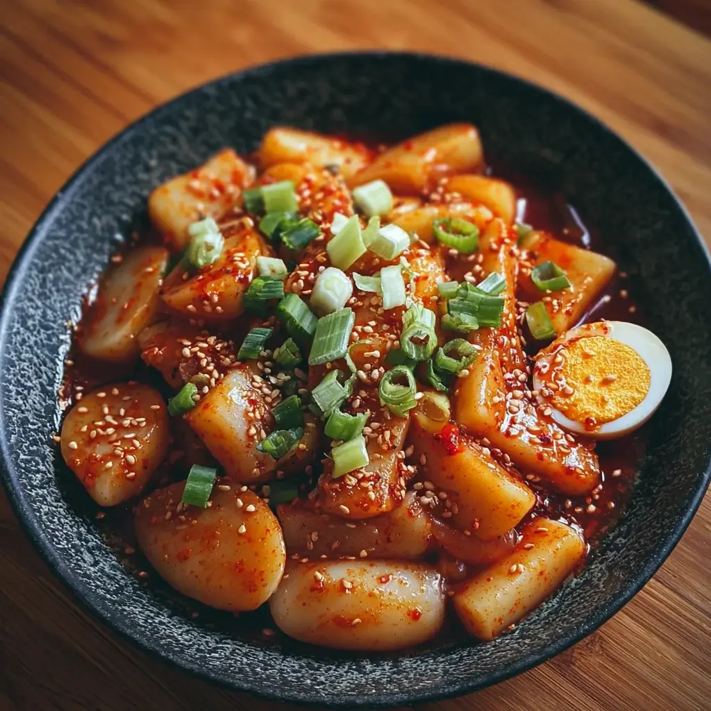 Spicy Korean Rice Cakes: Discover the Delicious Recipe!
