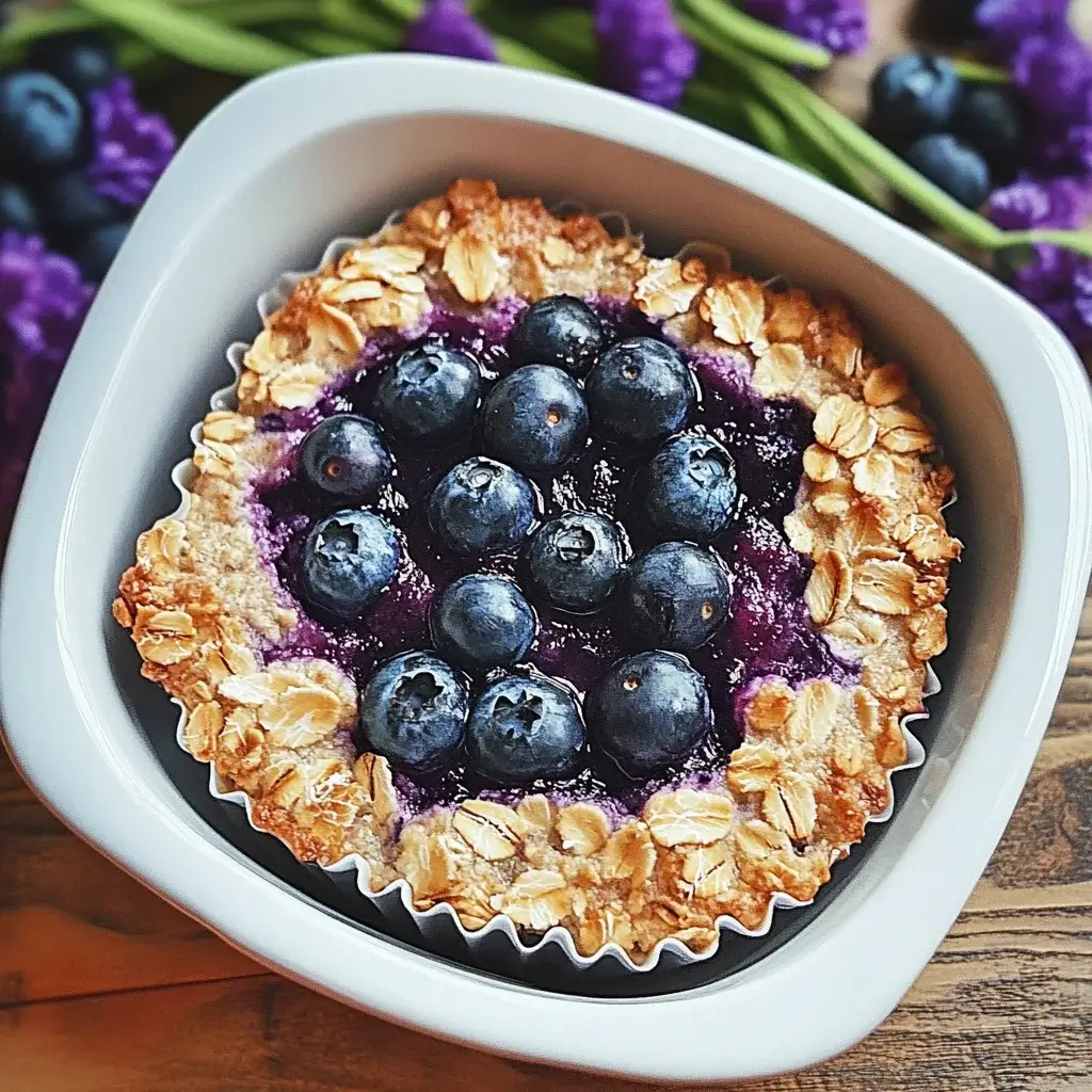 Blueberry Cottage Oat Cups: A Healthy, Tasty Snack!
