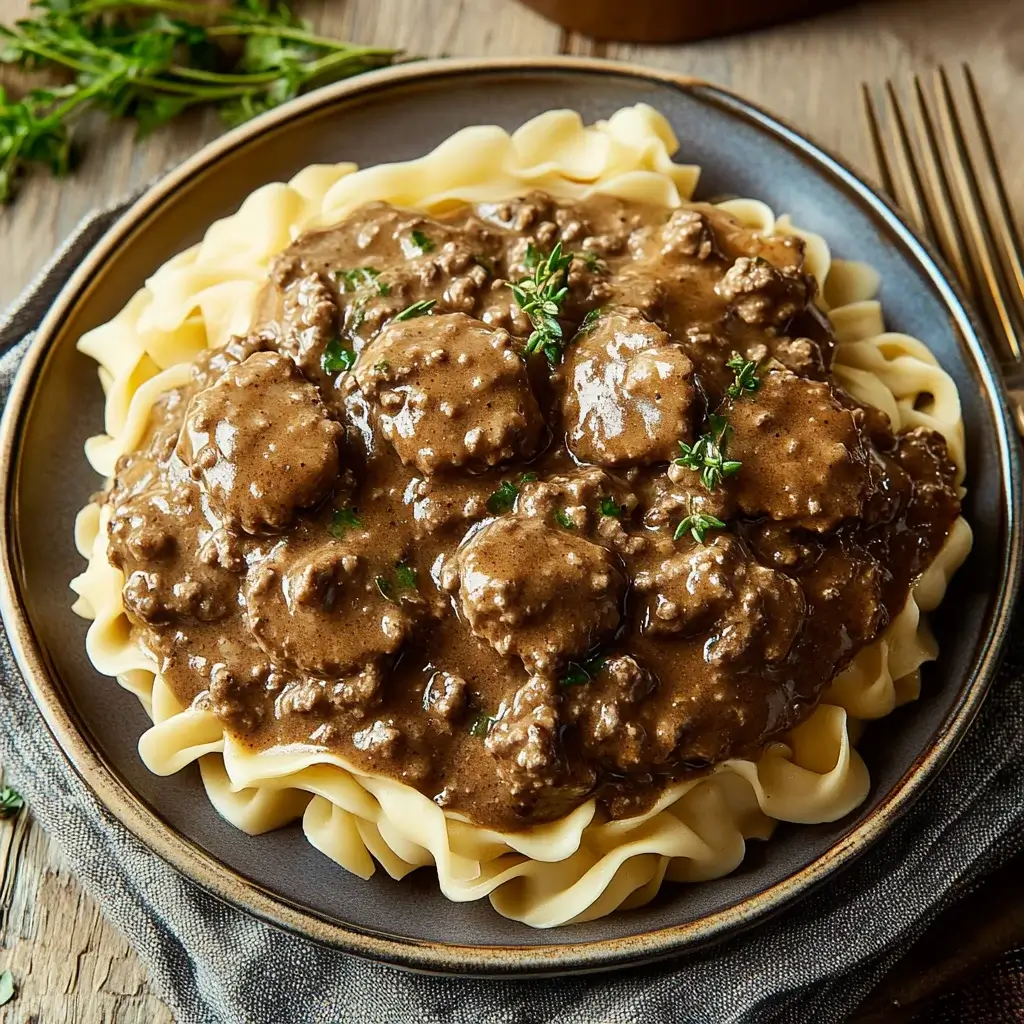 Classic Salisbury Steaks with Savory Beef Gravy: A Must-Try!