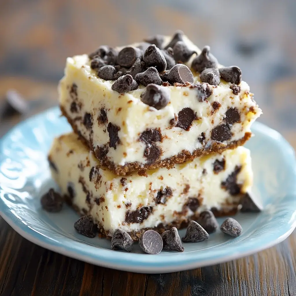 Decadent Chocolate Chip Cream Cheese Delight awaits you!