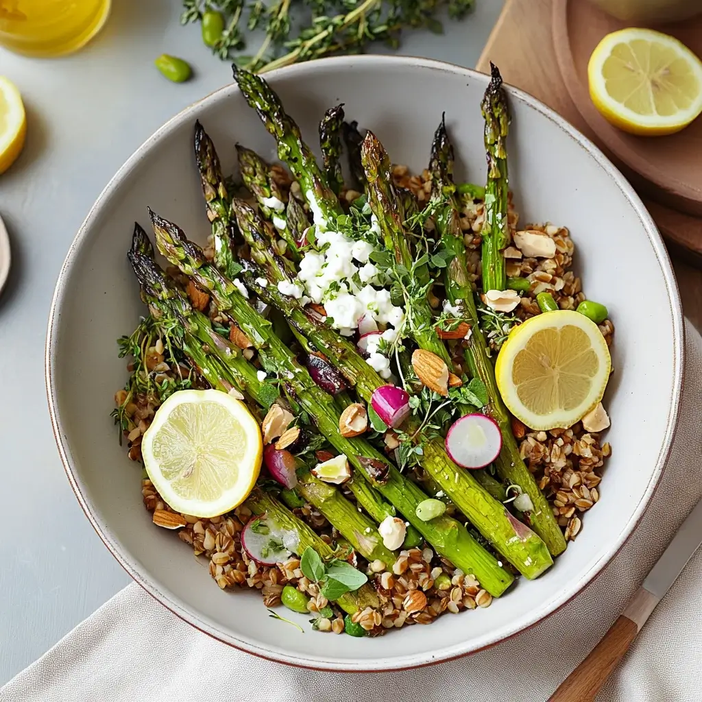 Grilled Asparagus Salad with Zesty Lemon Delights!