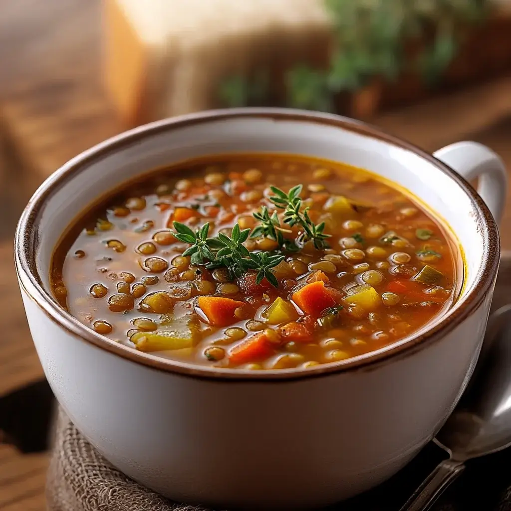 Hearty Vegetable Lentil Soup: A Nutrient-Packed Delight!