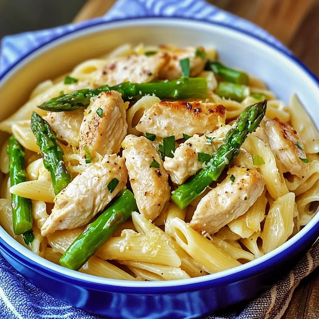 Lemon Asparagus Chicken Pasta: A Quick, Delicious Meal!