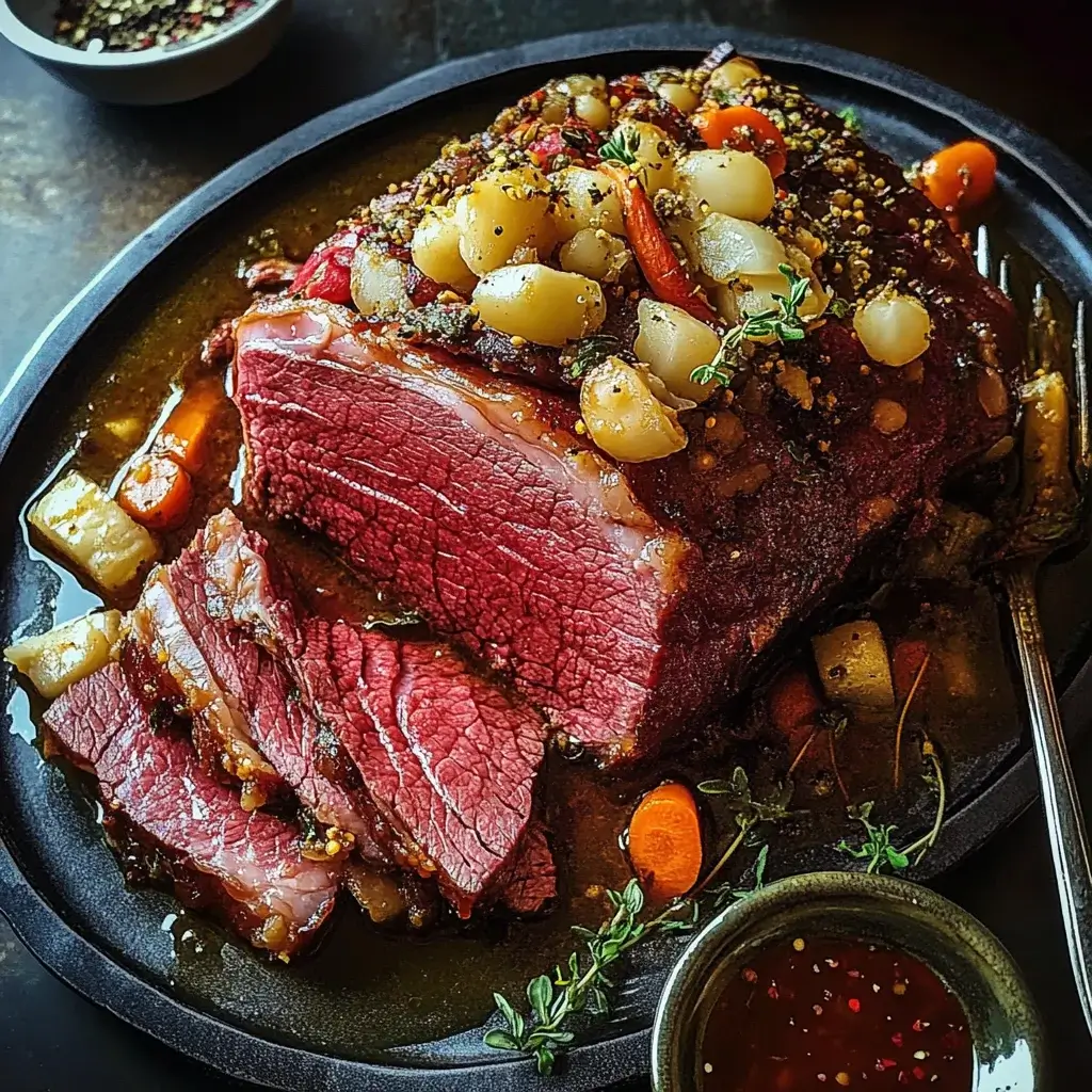 Oven-Braised Corned Beef with Hearty Vegetables: Discover This Flavor-Packed Recipe!