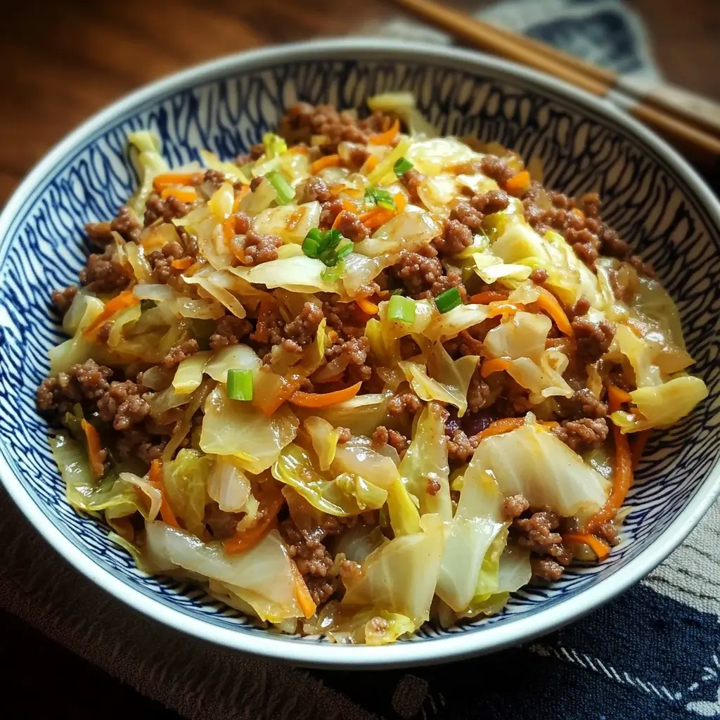 Savory Ground Beef and Cabbage Stir-Fry you’ll love!