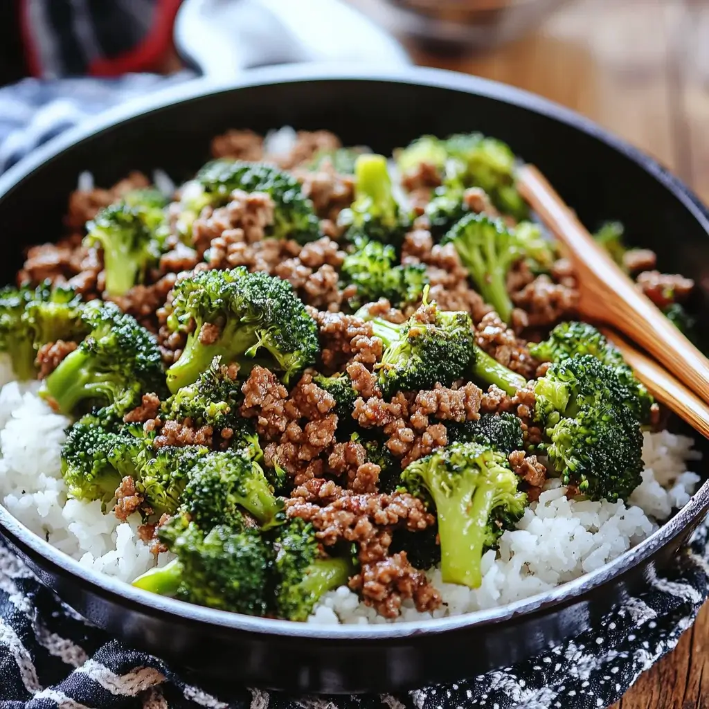 Savory Skillet Ground Beef and Broccoli: A 30-Minute Delight!