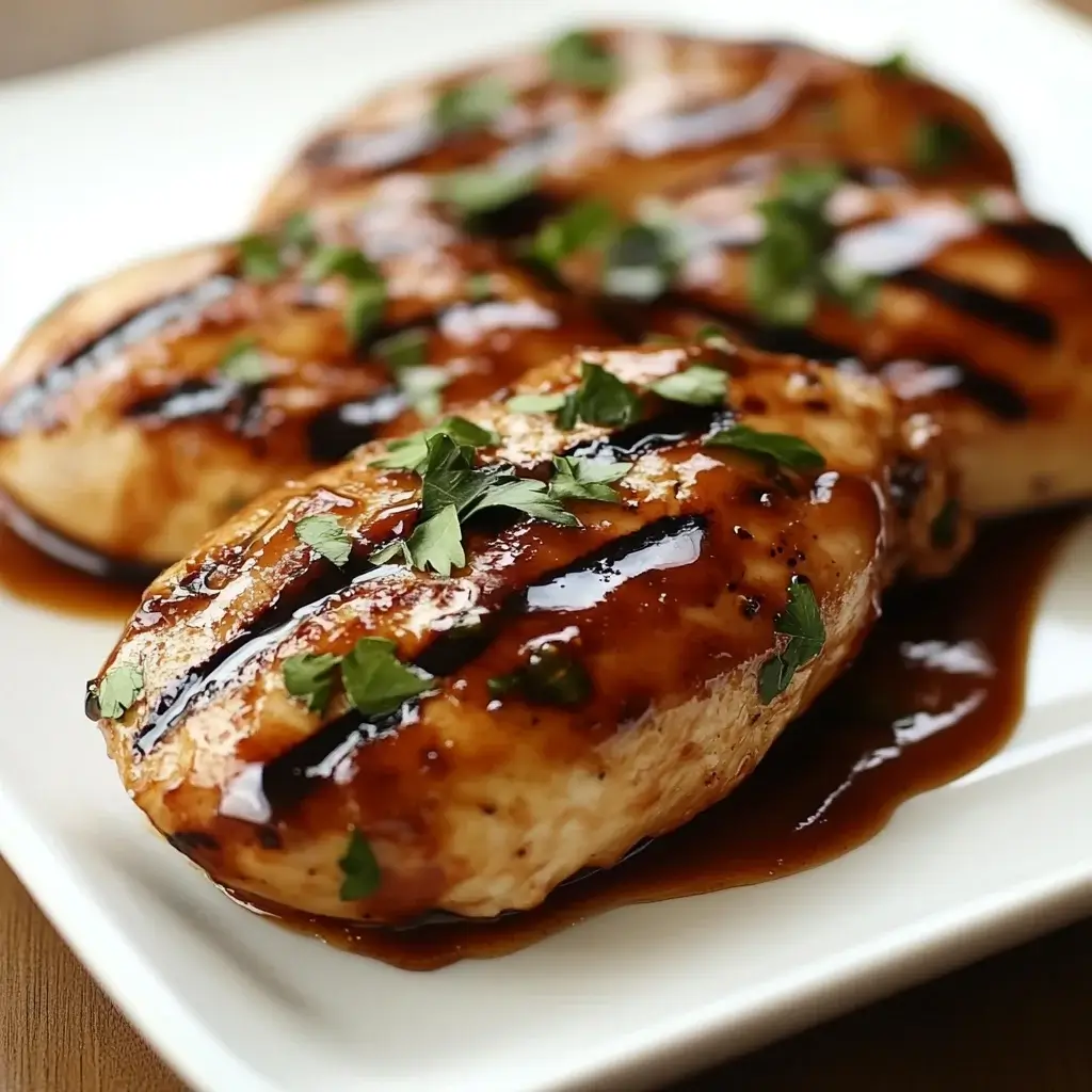 Smoky Grilled Chicken Breasts with Sweet Barbecue Glaze elevate your grilling game!