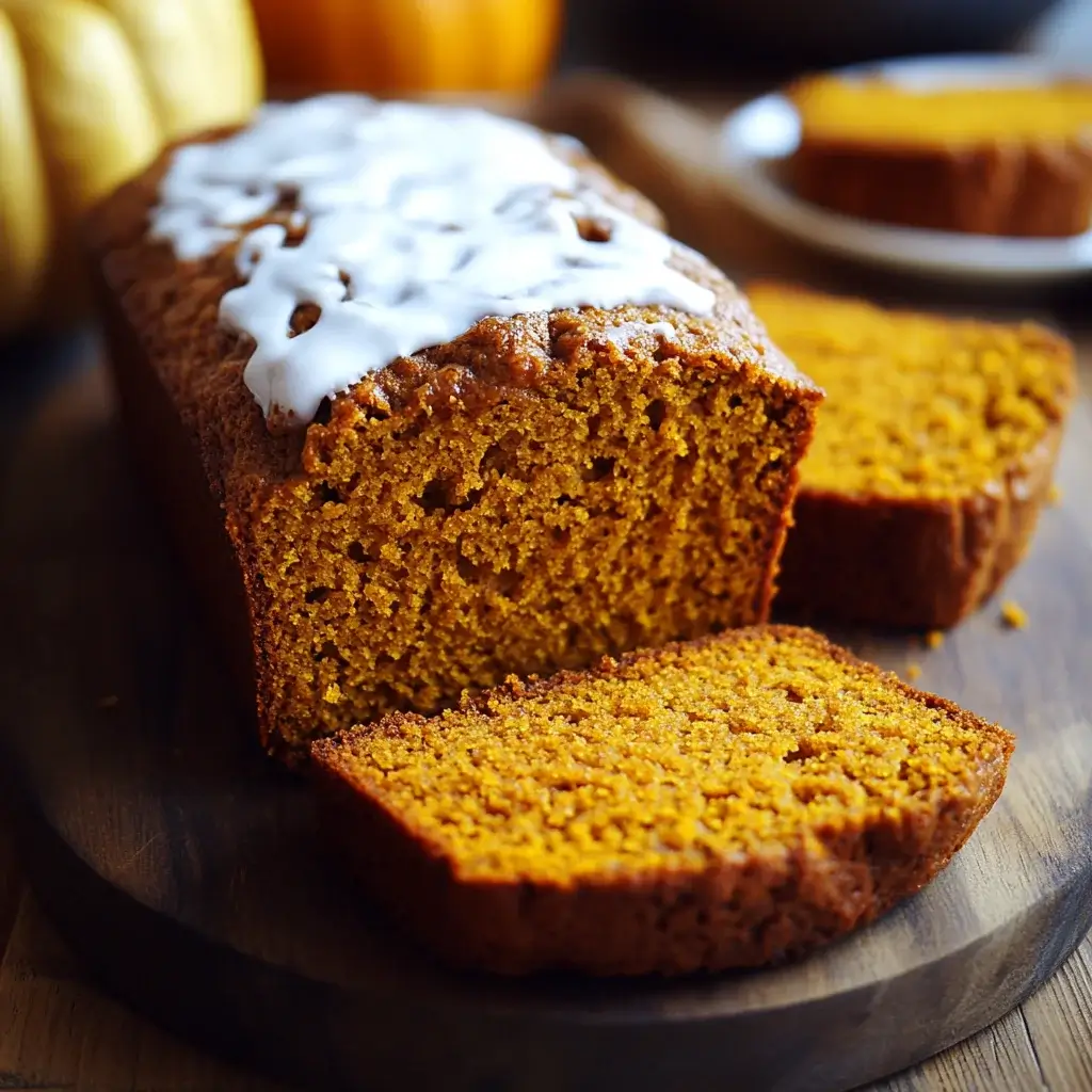 Soft Spiced Pumpkin Bread with a Sweet Twist Recipe Delight!
