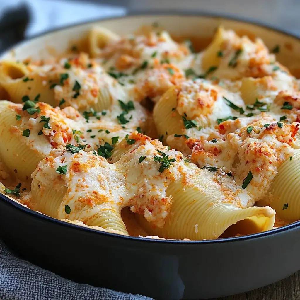 Creamy Baked Lobster Stuffed Shells for a Gourmet Delight