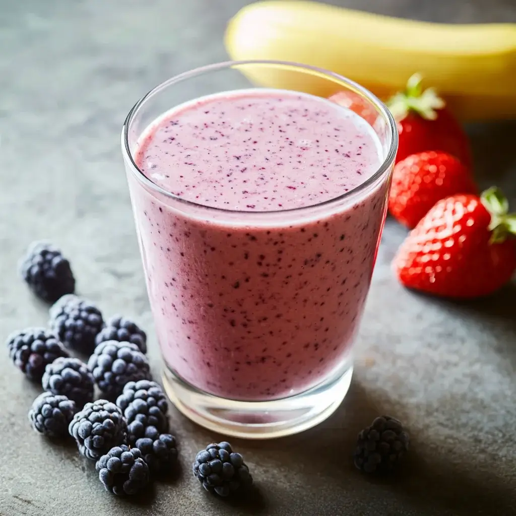 Creamy Berry Banana Power Smoothie: Fuel Your Day!