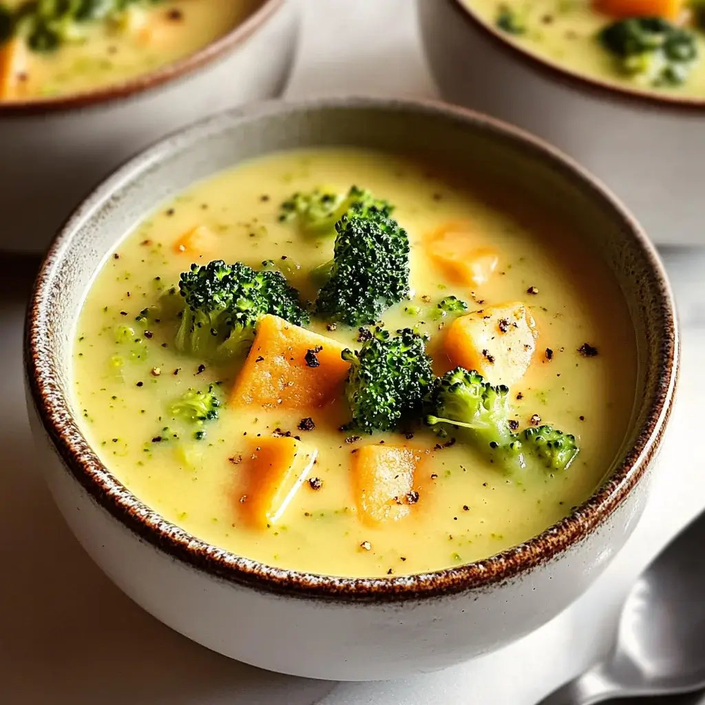 Creamy Cheddar and Broccoli Velouté: A Comforting Recipe!