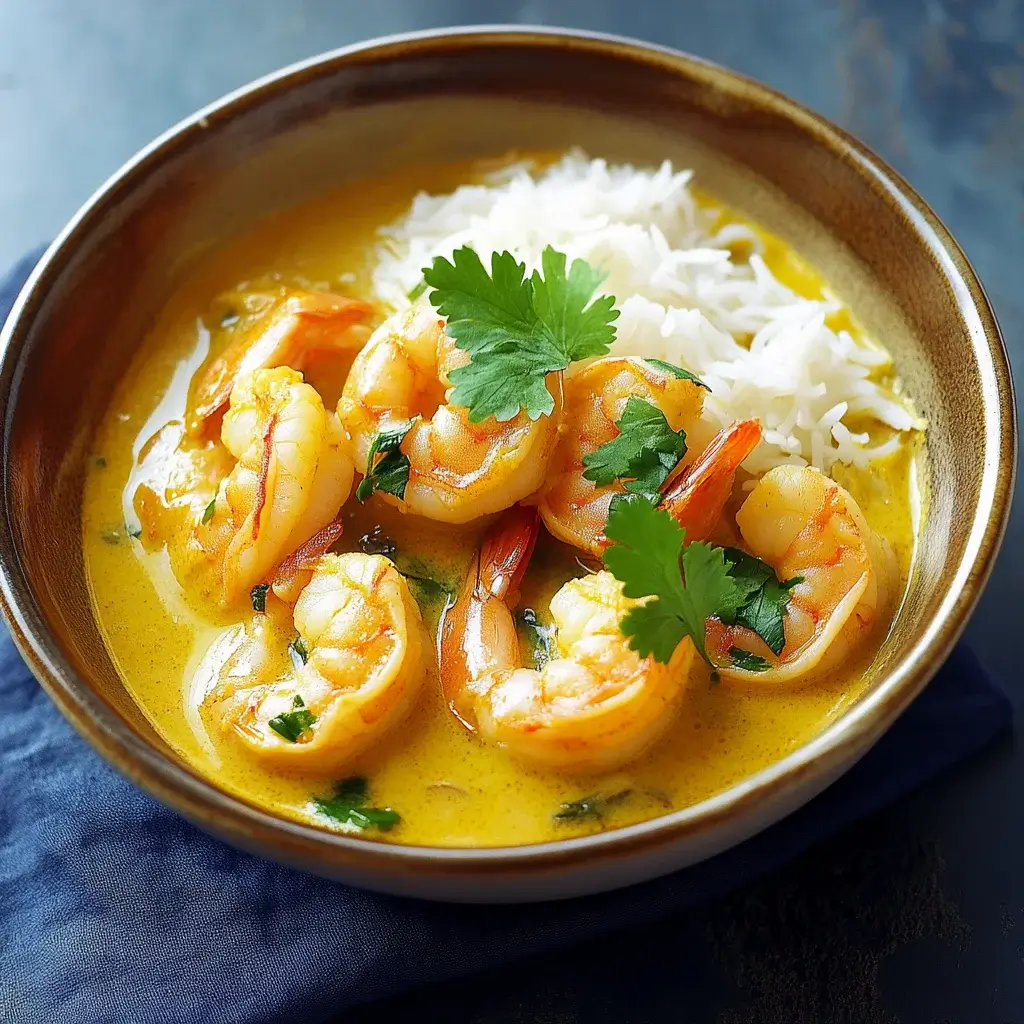 Creamy Coconut Shrimp Curry: A Flavorful Delight!