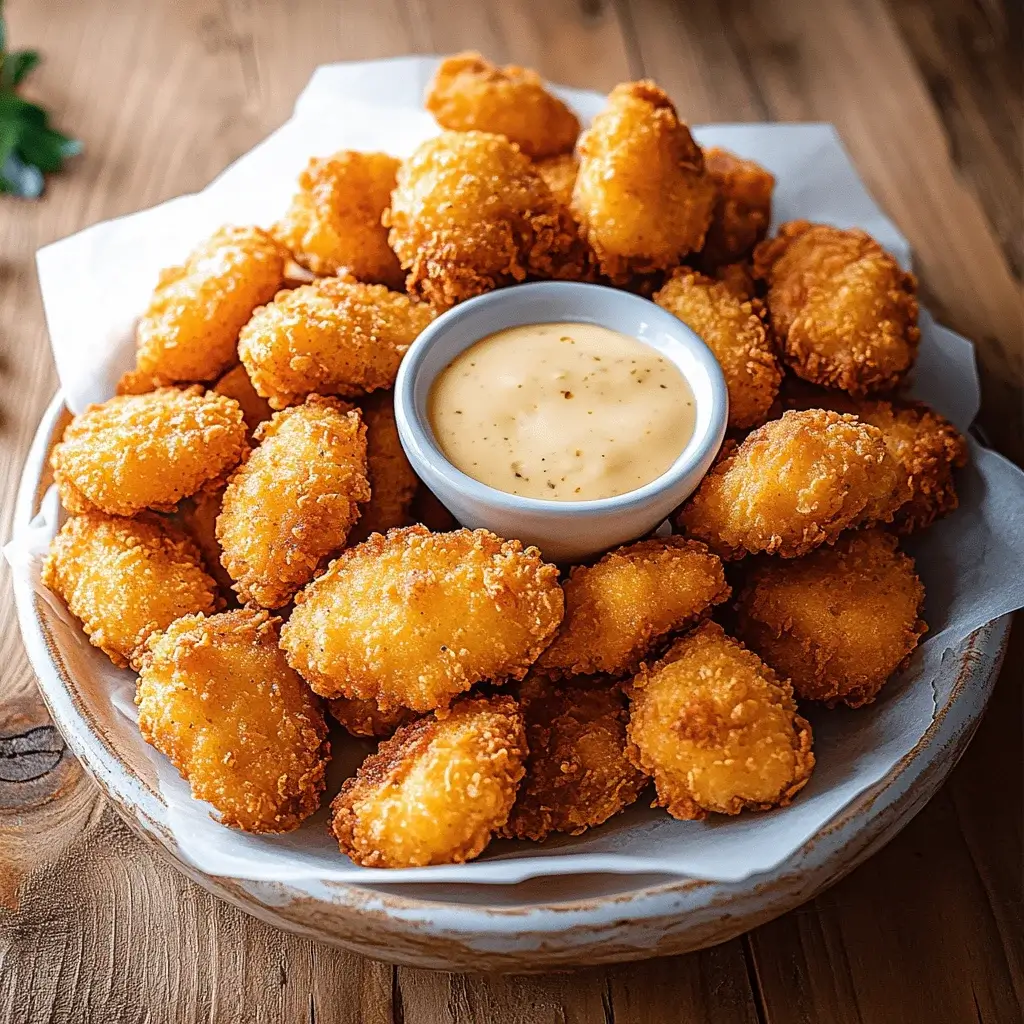 Crispy Golden Chicken Nuggets with Juicy Center Recipe Revealed!