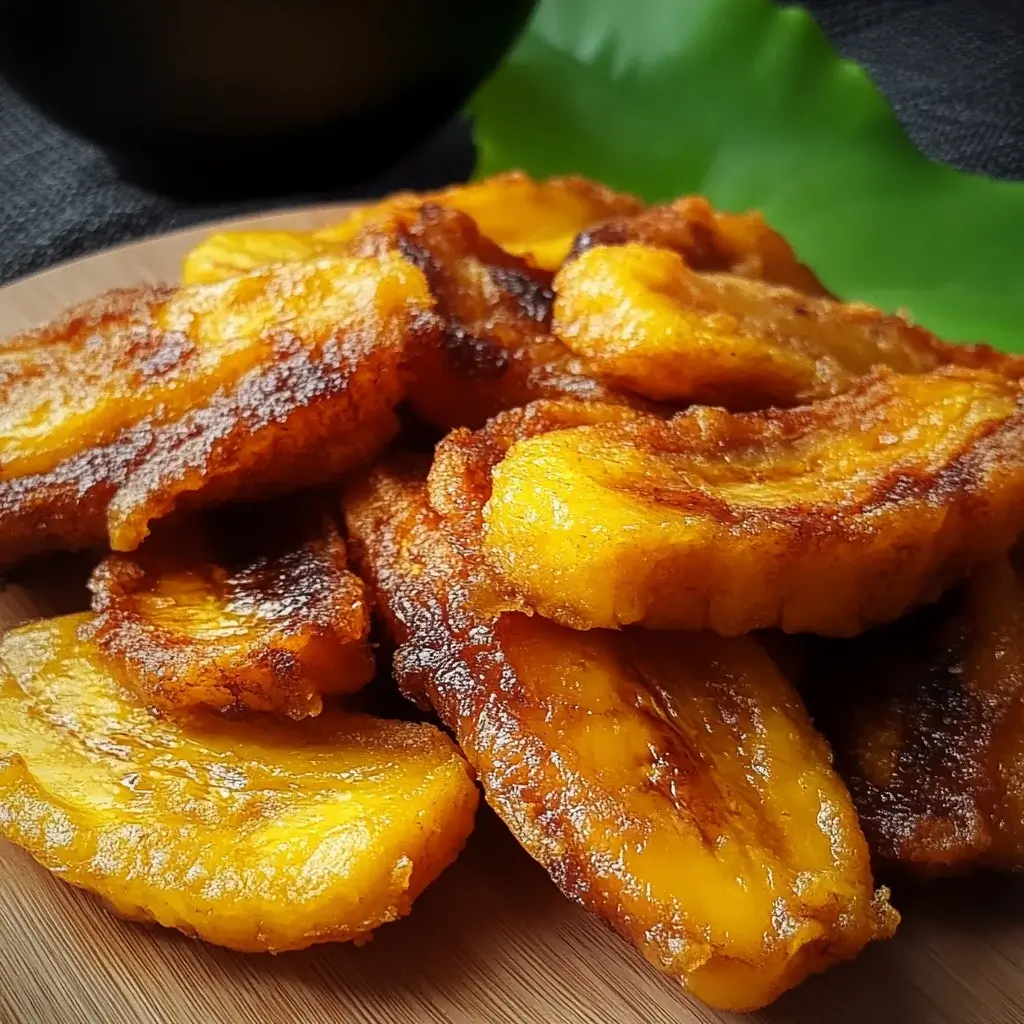Golden Caramelized Sweet Plantains with a Crispy Edge are irresistible!