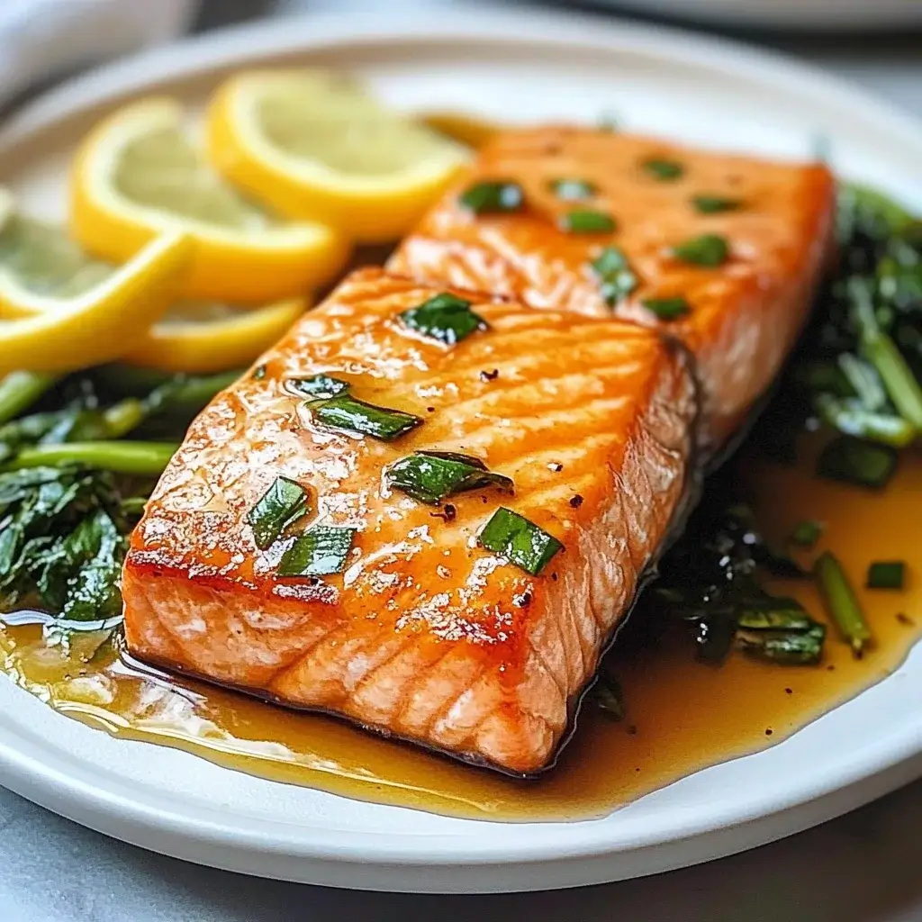 Honey-Glazed Salmon with Garlic and Soy Sauce Recipe Unveiled!