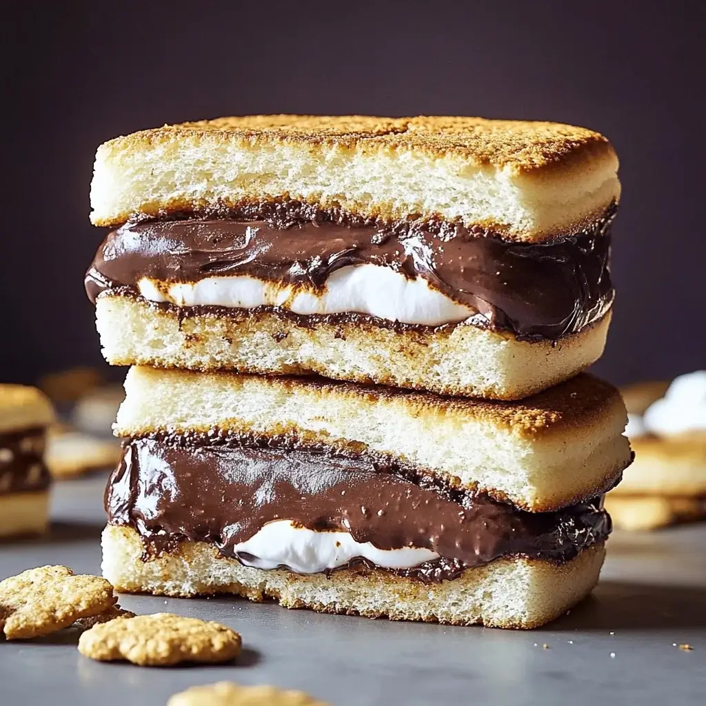 Indulgent Chocolate Graham Cracker S’mores Sliders are irresistible!