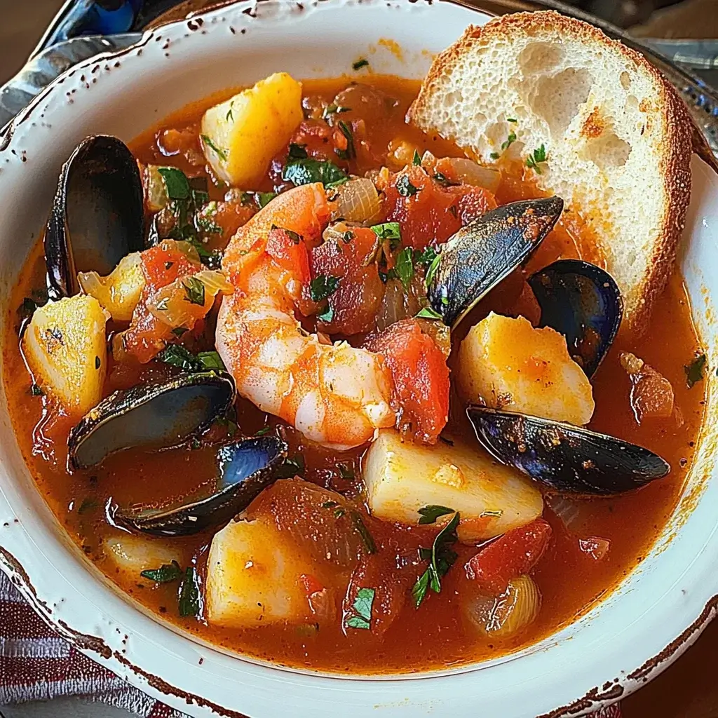 Rustic Italian Fisherman’s Stew: A Hearty Recipe to Savor