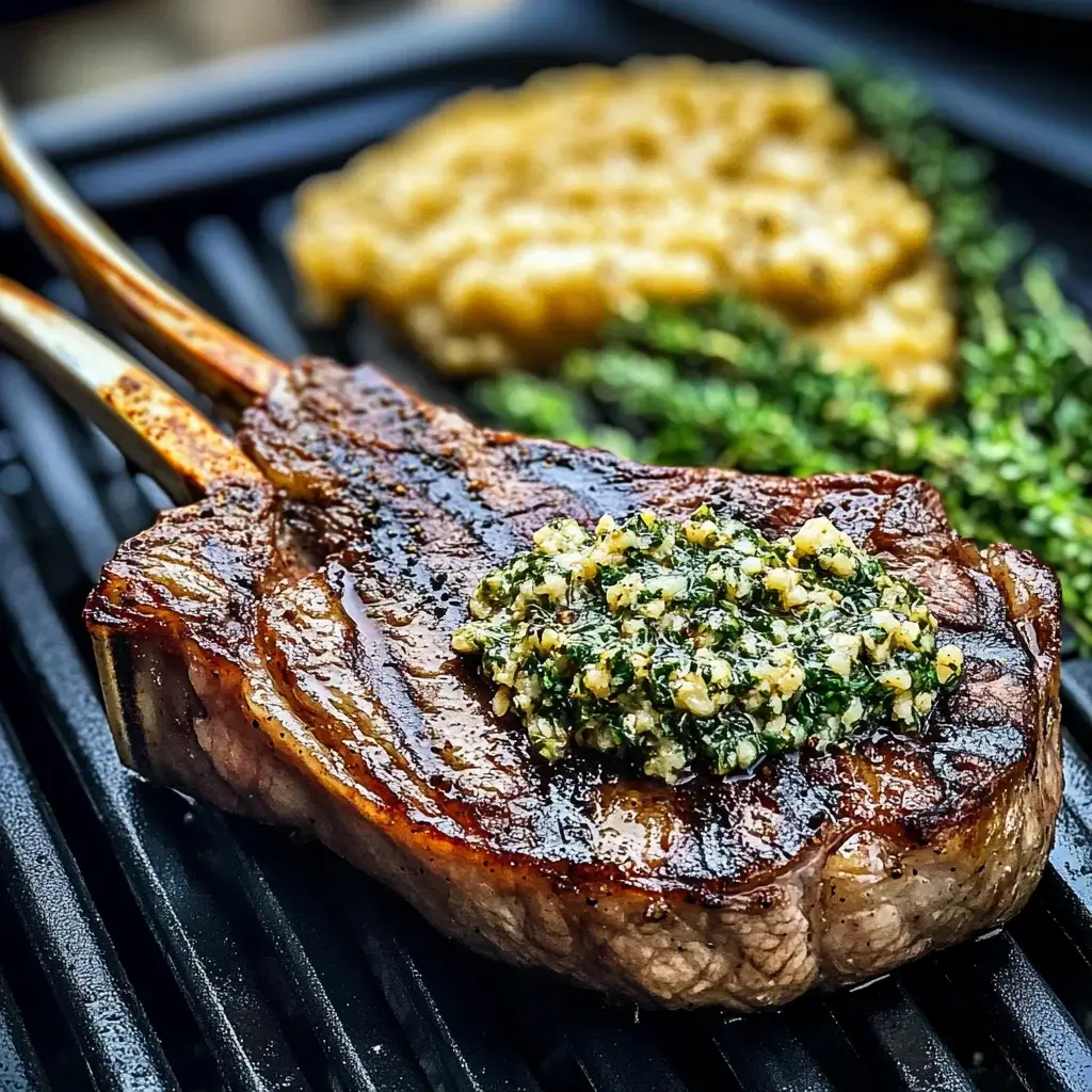 Juicy Grilled Tomahawk Steak with Herb Butter Recipe Unveiled!