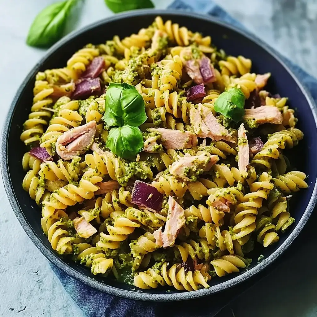 Quick Tuna Pesto Pasta Toss: A Delicious 30-Minute Meal!