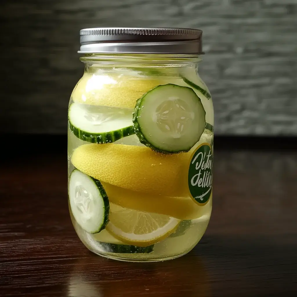 Refreshing Lemon Cucumber Detox Elixir for Ultimate Hydration
