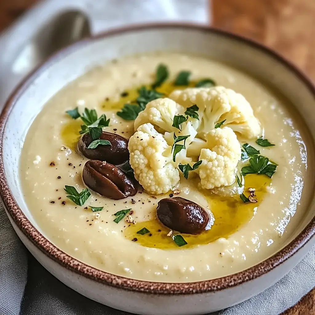 Silky Golden Cauliflower Velouté: A Creamy Delight!