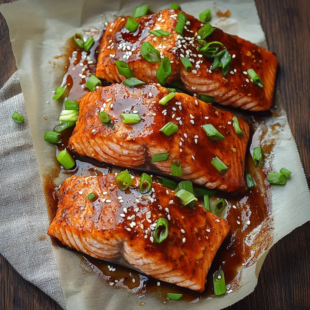 Sweet and Spicy Gochujang Glazed Salmon: A Must-Try Recipe!