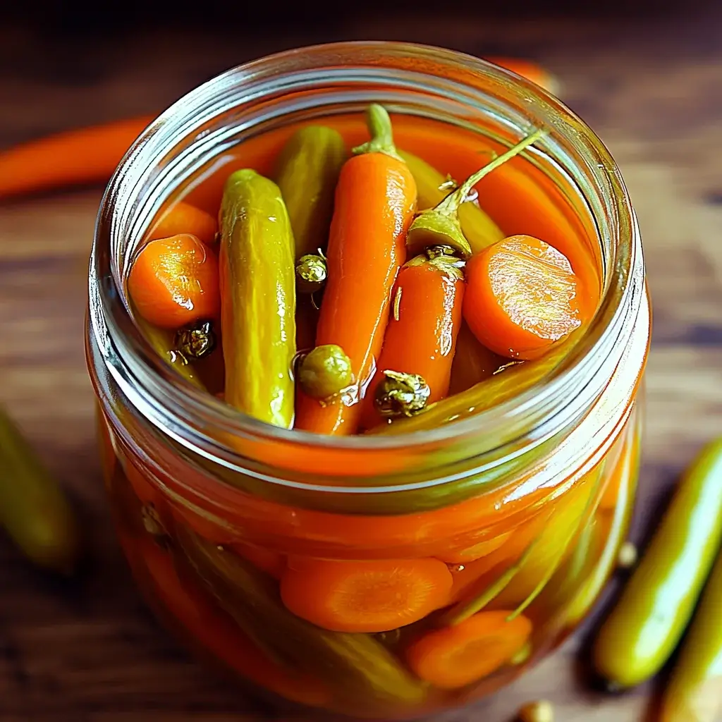 Zesty Mexican-Style Pickled Carrots elevate your meals!