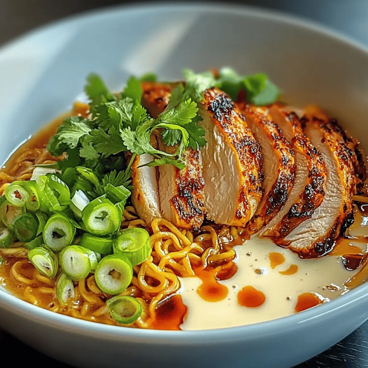 Spicy Fiery Chicken Ramen