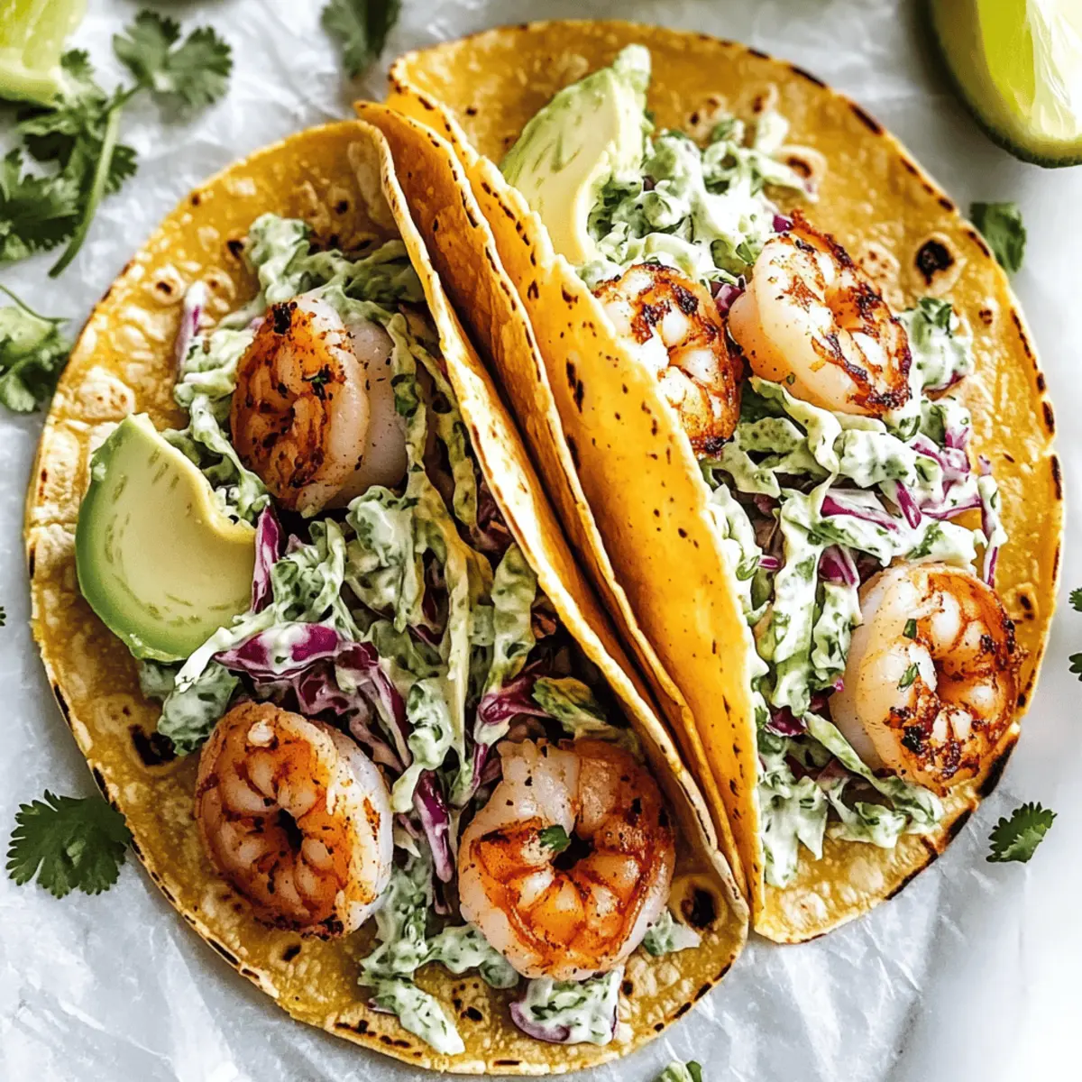 Spicy Shrimp Tacos with Garlic Cilantro Lime for Flavor Lovers