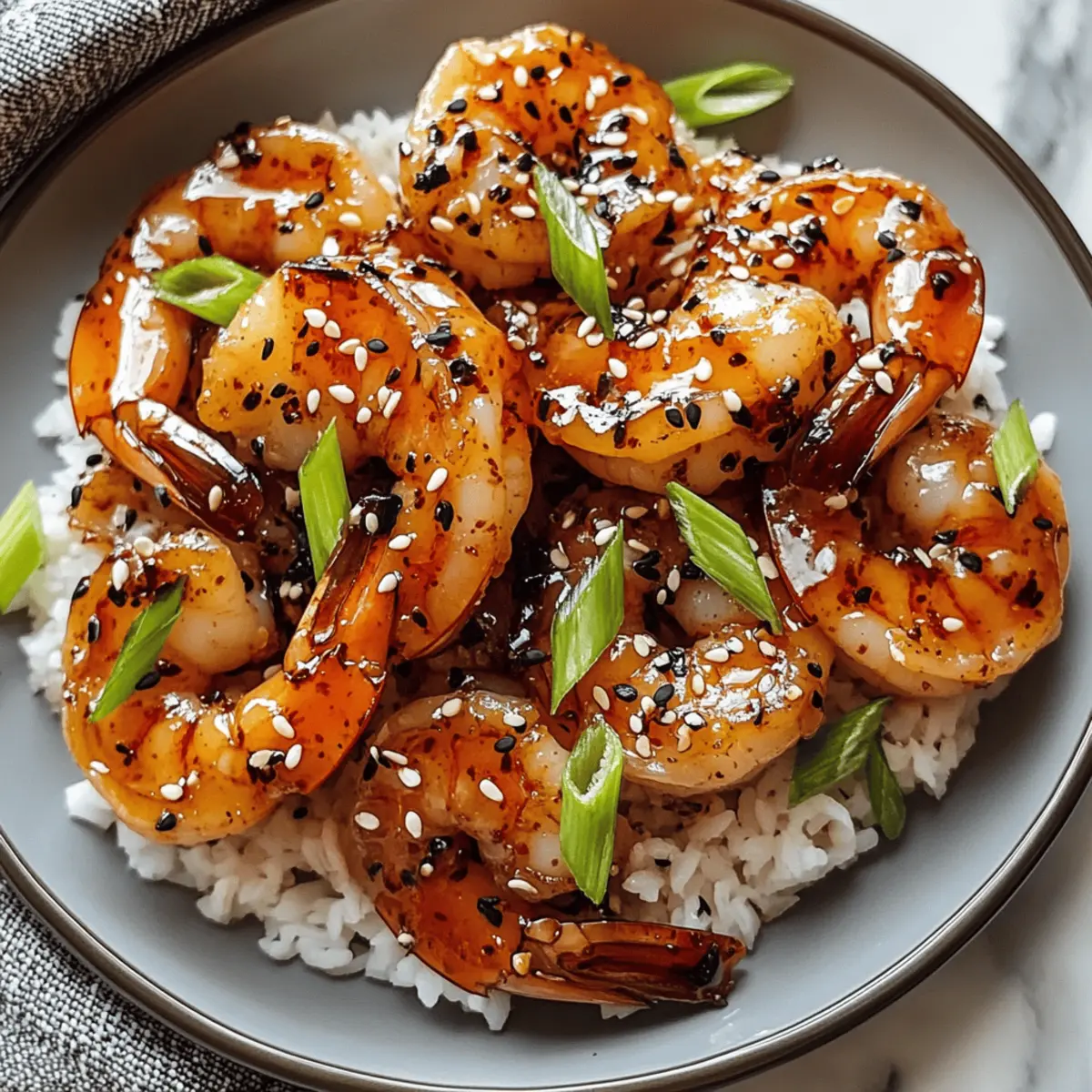 Sweet and Spicy Gochujang Shrimp