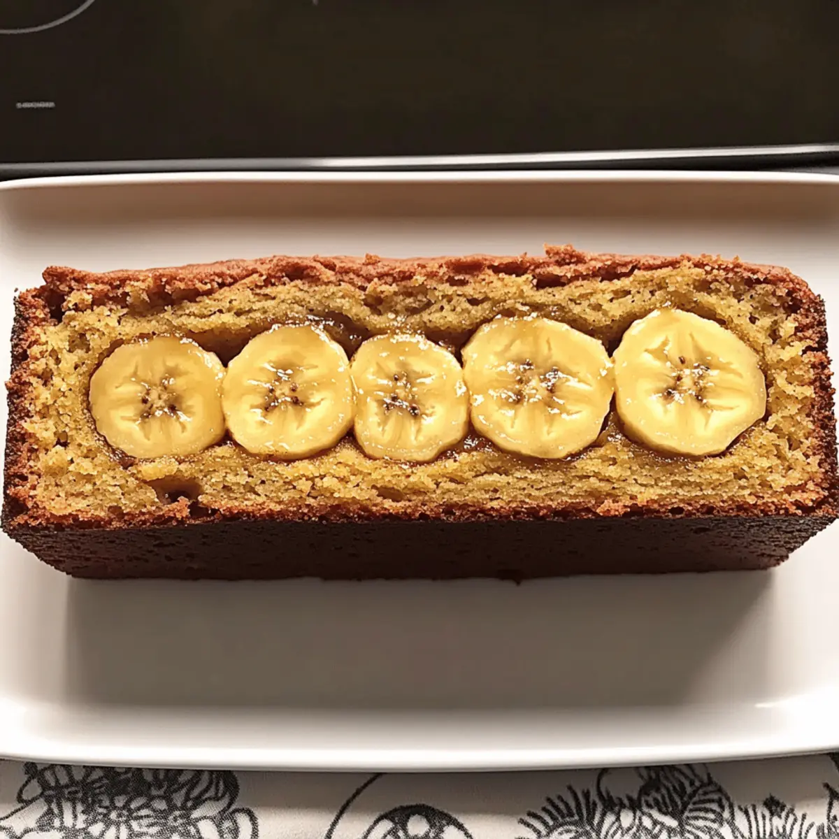 Pineapple Banana Bread Straight