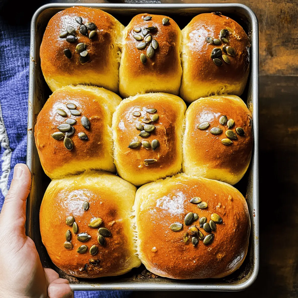 Honey Pumpkin Dinner Rolls for Warm, Cozy Gatherings