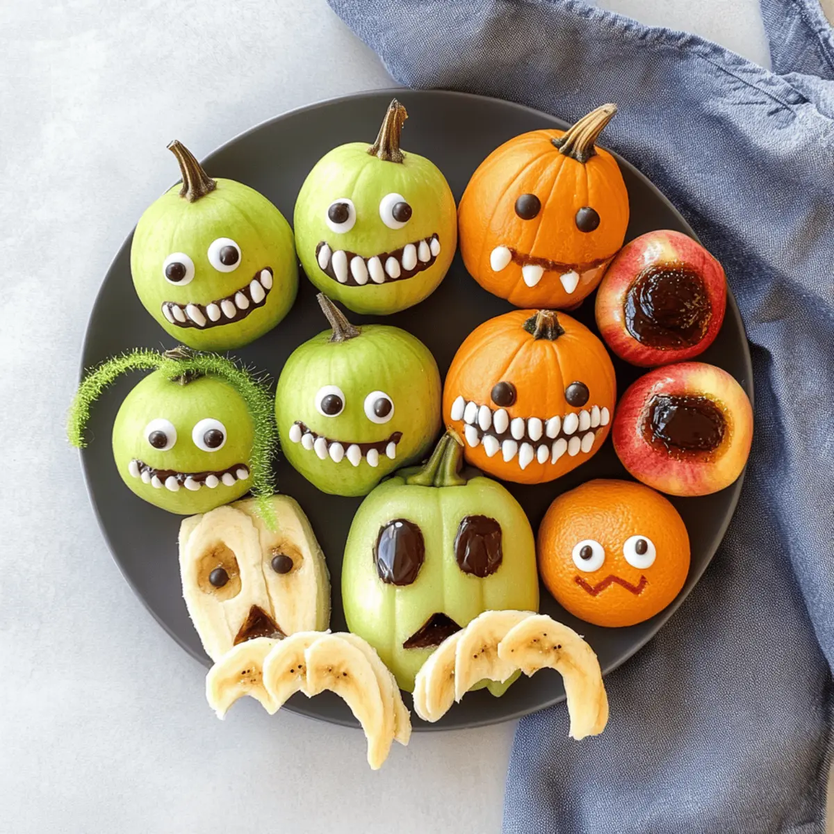 Kinderessen zu Halloween