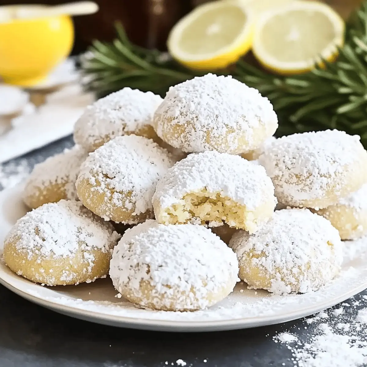 Irresistible Italian Wedding Cookies