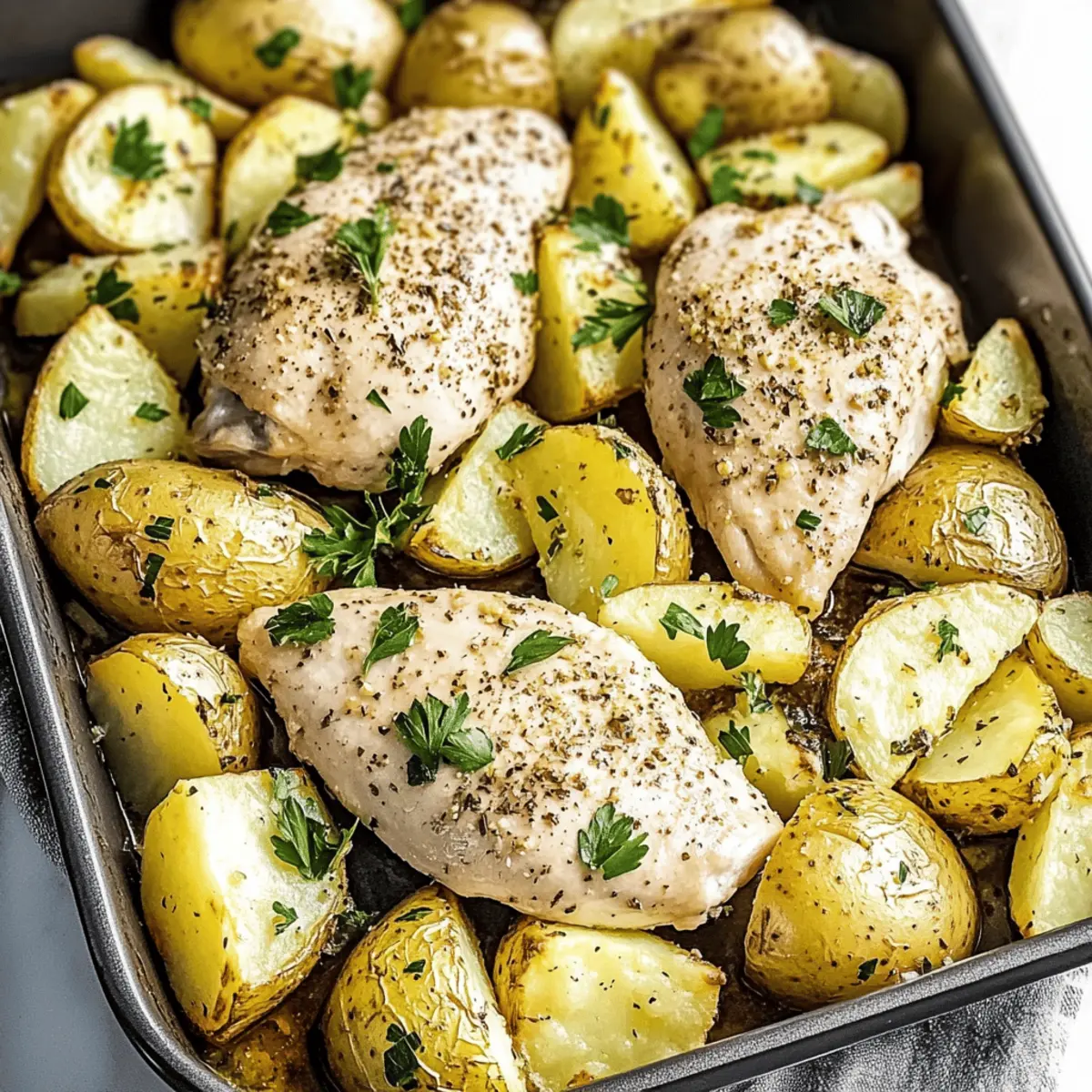 Greek Chicken Freezer Meal