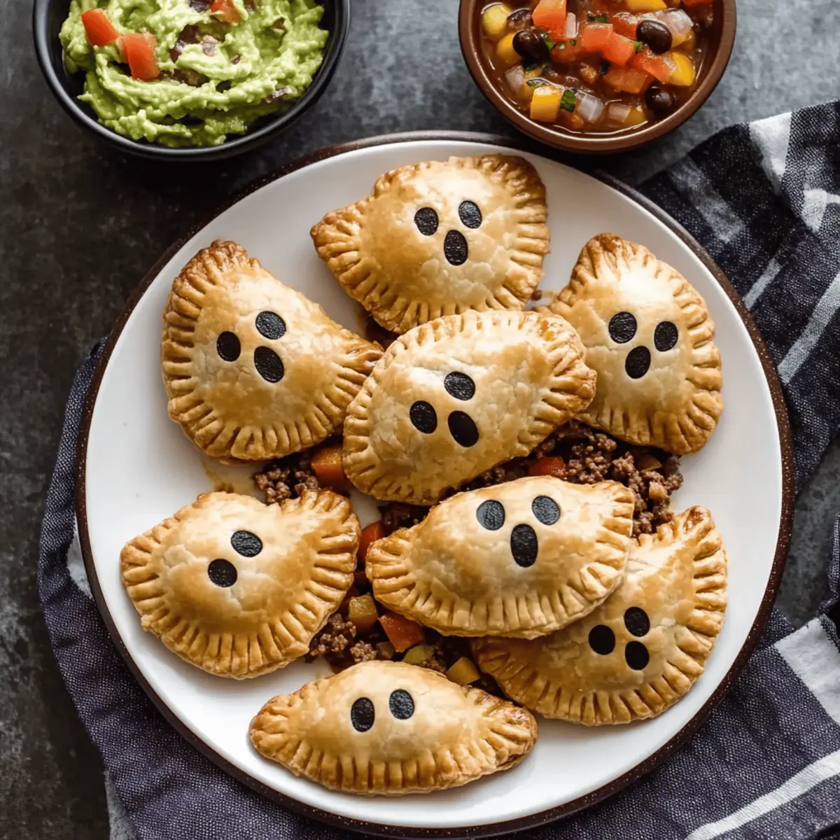 Delicious Ghost Taco Hand Pies for a Spooky Fun Feast