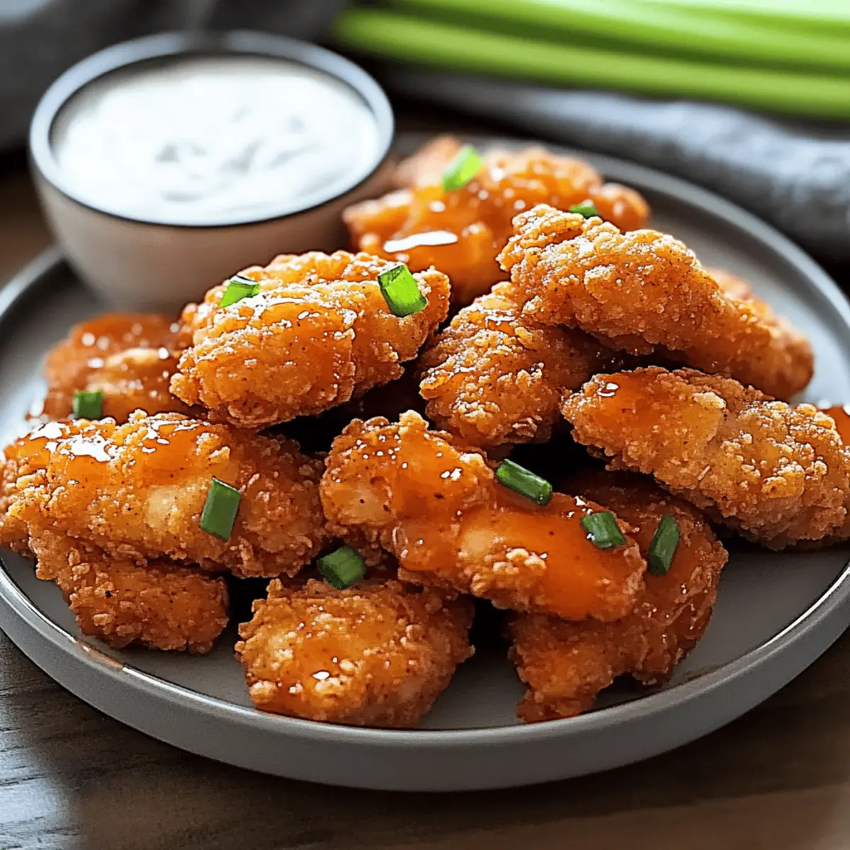 Crispy Buffalo Chicken Tenders